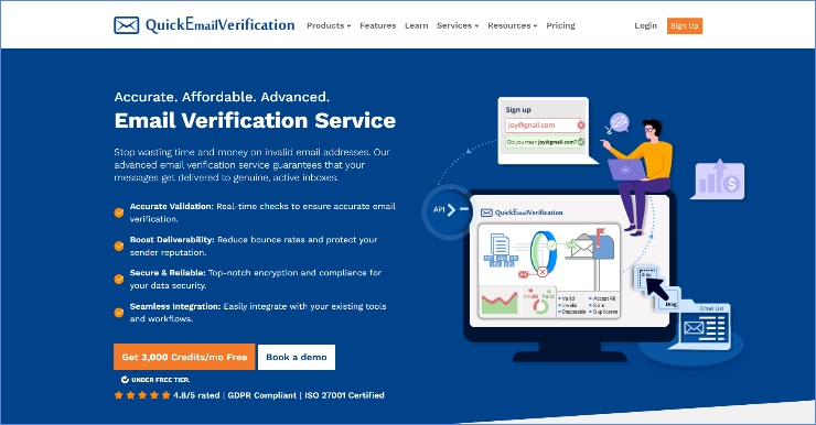 QuickEmailVerification - A Long-Established Alternative to ZeroBounce