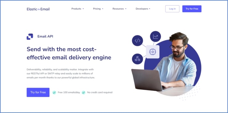 Elastic Email - Cheapest Amazon SES Alternative