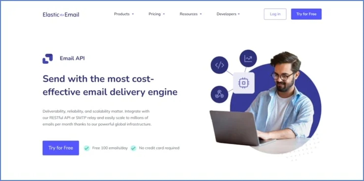 Elastic Email - Cheapest Amazon SES Alternative