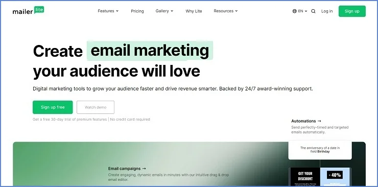 MailerLite - SendPulse Alternative With No Automation Caps