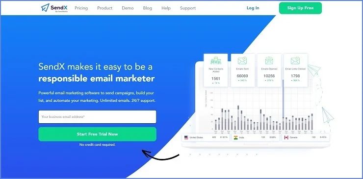 SendX - SendPulse Alternative With Unlimited Sends