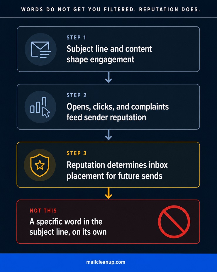 How Modern Spam Filtering Actually Scores An Email