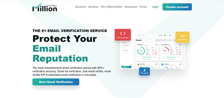 MillionVerifier - Email List Cleaning Services