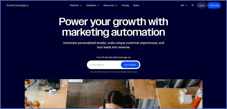 ActiveCampaign - Most Powerful SendPulse Alternative For Advanced Automation