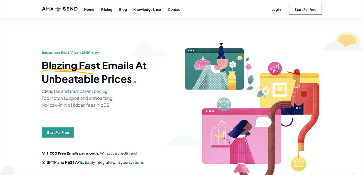 AhaSend - Best Free SMTP Services
