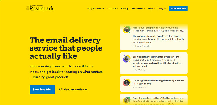 Postmark - The Fast and Reliable SparkPost Alternative for Transactional Emails