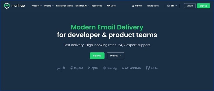 Mailtrap - The Testing-to-Production SparkPost Alternative for Developer Teams
