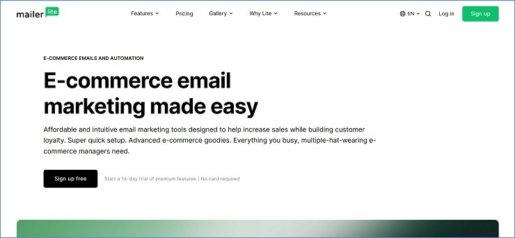 MailerLite - Best Email Marketing Software For Ecommerce On A Budget