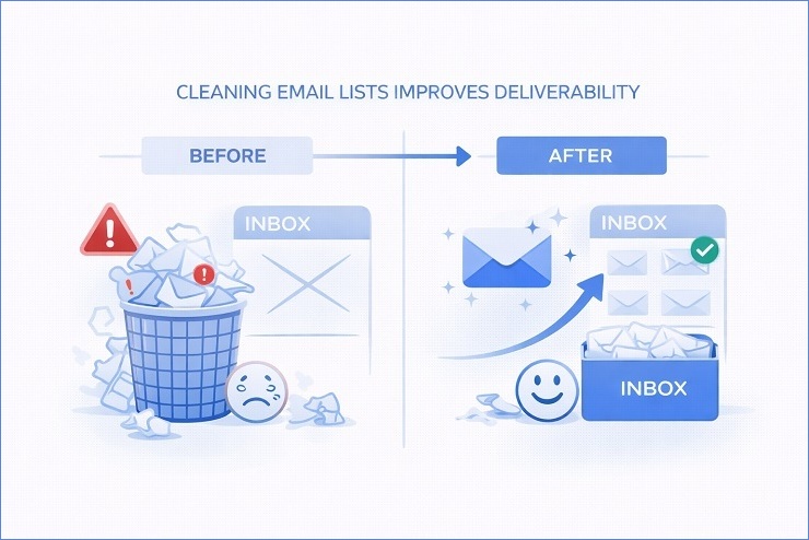 Email Deliverability Recovery Over Time