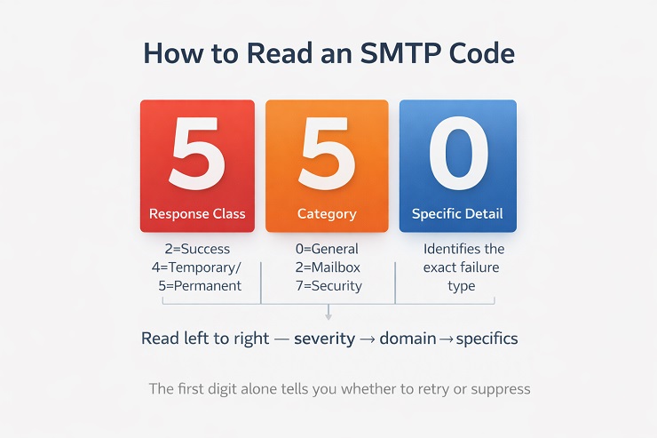 The Three-Digit Structure Explainer Of SMTP Error Codes