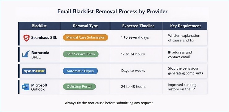 Delisting Process By Blacklist