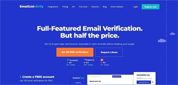 Email List Verify - Established Alternative To Xverify